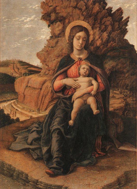 Andrea Mantegna Madonna and Child oil painting image